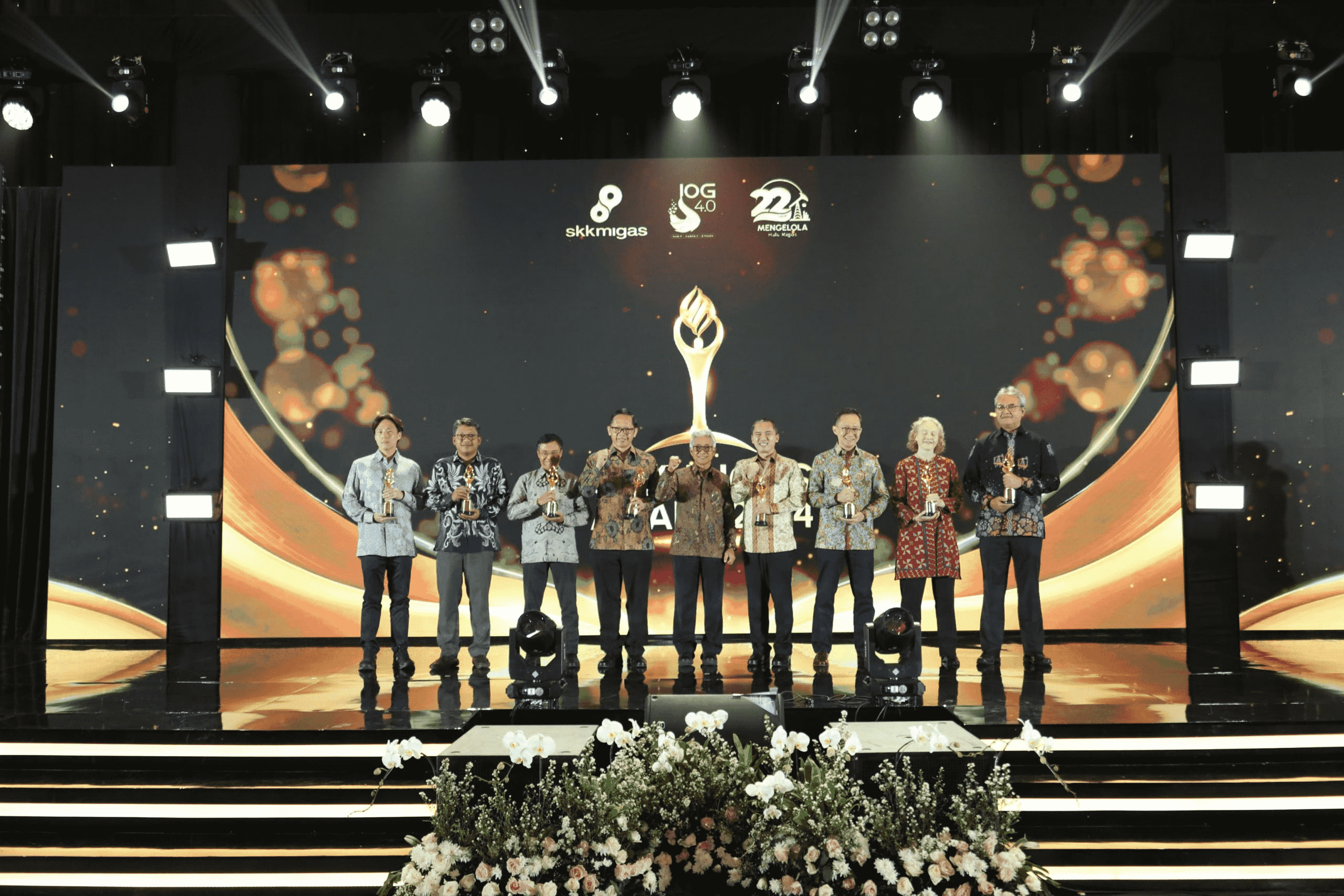 KKKS Sele Raya Belida Wins Optimum Production Award at SKK Migas Award 2024